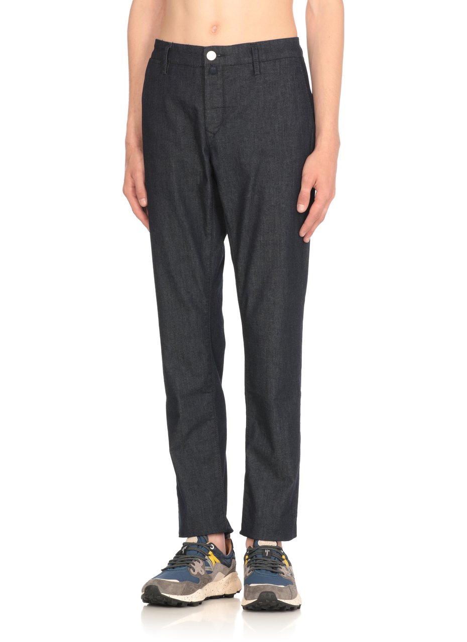 Jacob Cohen Trousers Blue Blauw