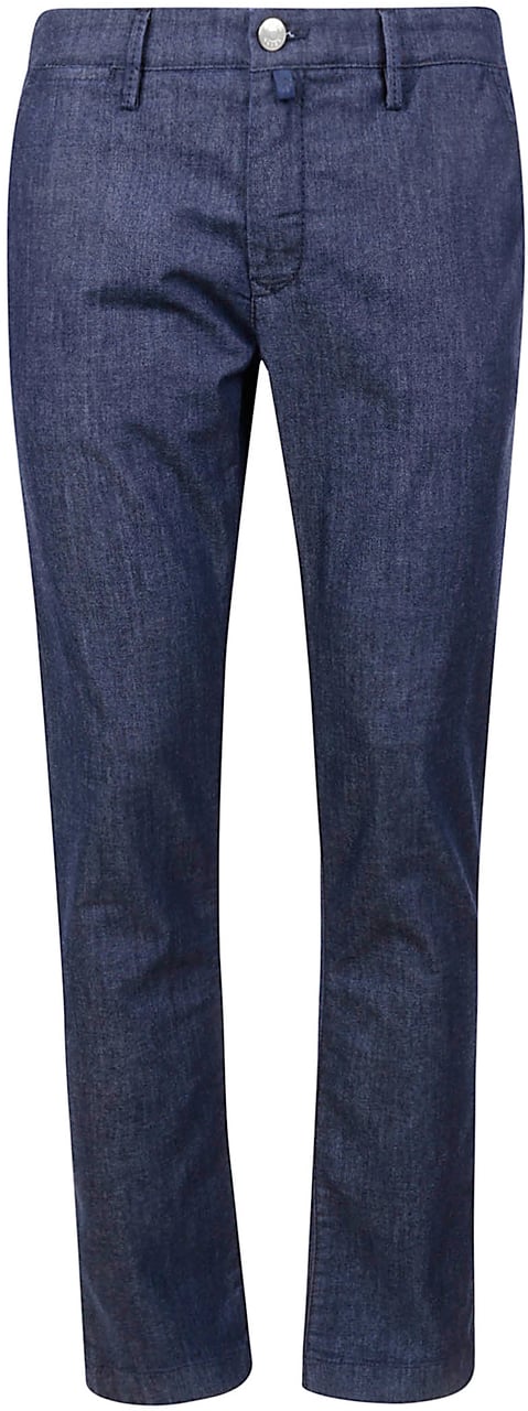 Jacob Cohen Trousers M Blu Blauw