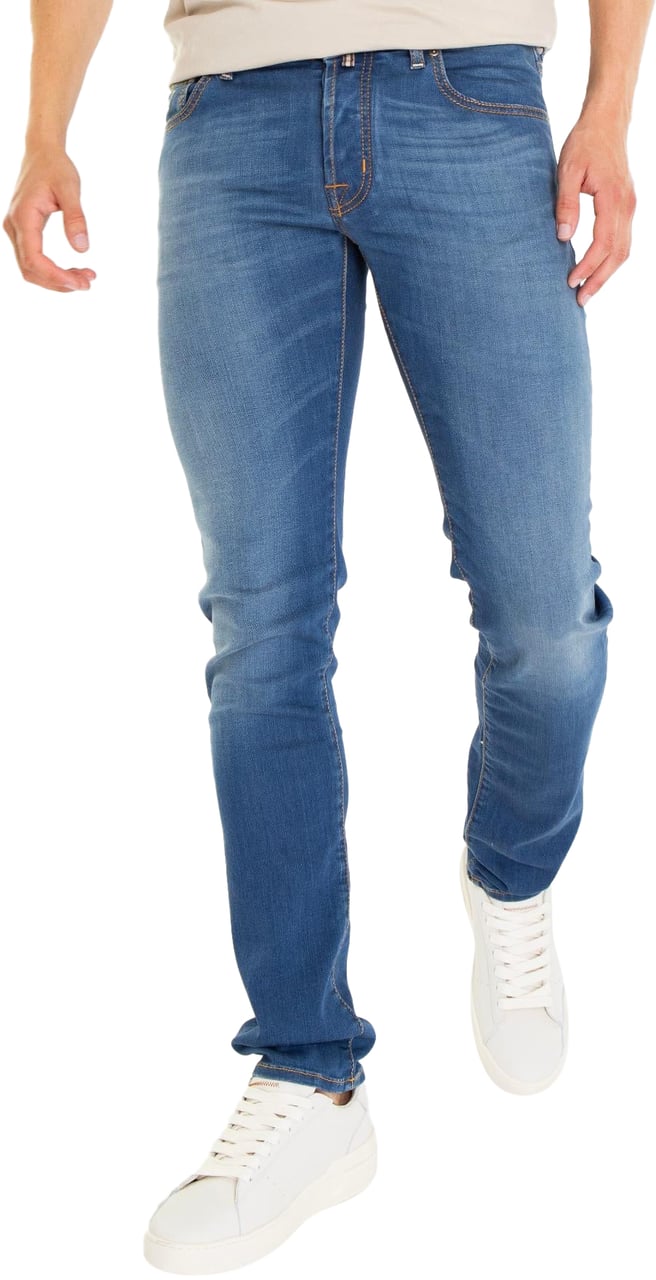 Jacob Cohen Heren Nick Slim Jeans Blauw Blauw
