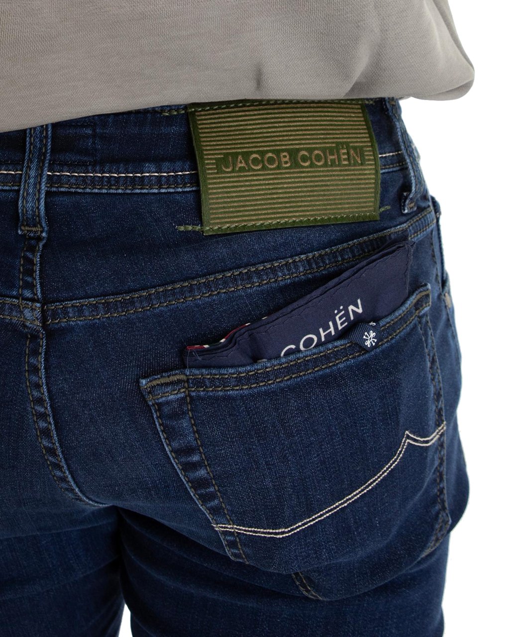 Jacob Cohen Heren Nick Slim Jeans Blauw Blauw