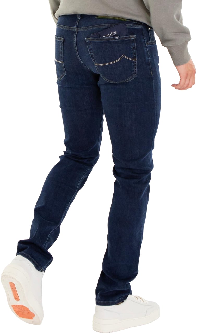 Jacob Cohen Heren Nick Slim Jeans Blauw Blauw