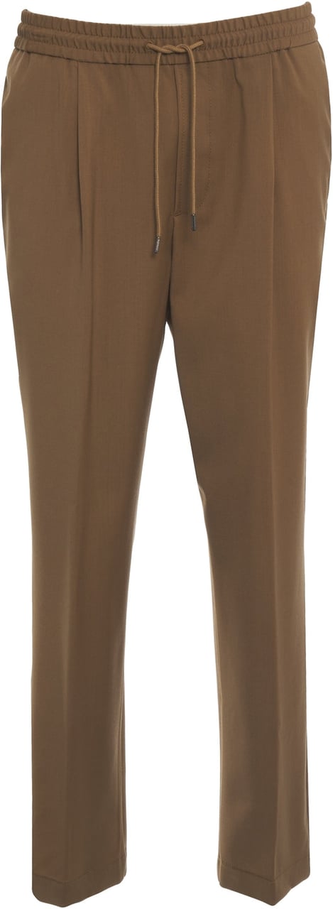 Jacob Cohen Trousers with drawstring 'Daniel' Bruin