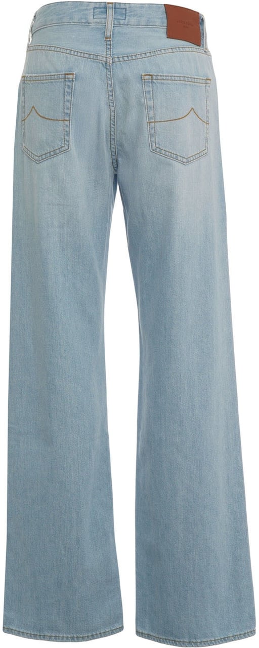 Jacob Cohen Wide leg jeans 'Hailey' Blauw