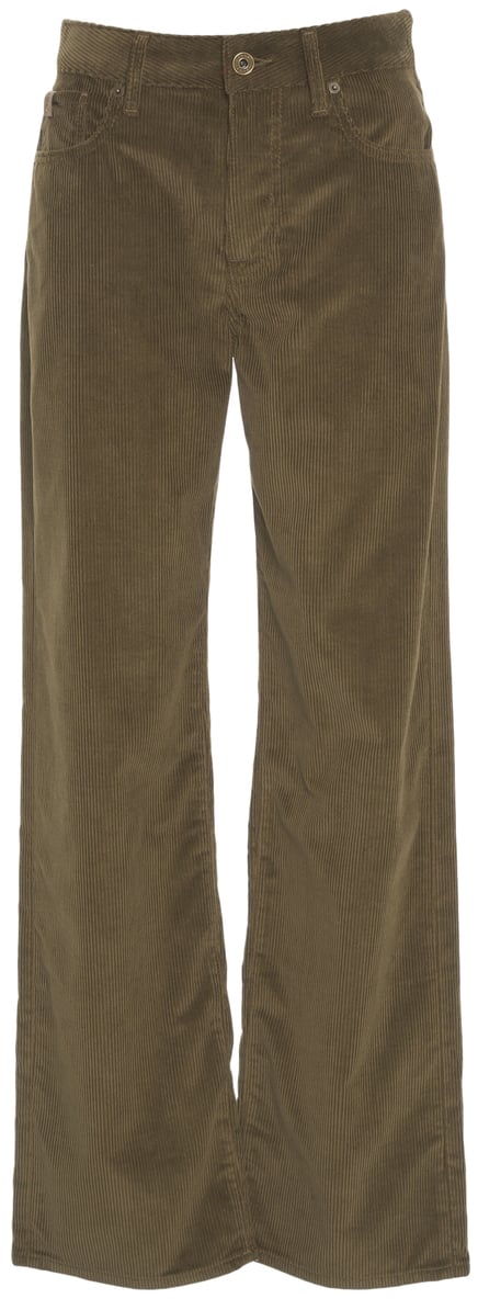 Jacob Cohen Pantaloni in velluto a coste 'Hailey' Groen