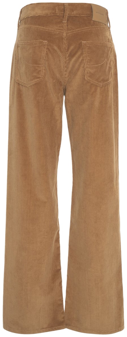 Jacob Cohen Pantaloni in velluto a coste 'Hailey' Beige