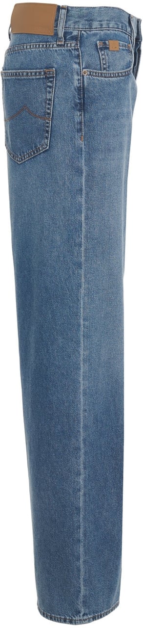 Jacob Cohen Wide leg jeans 'Grace' Blauw