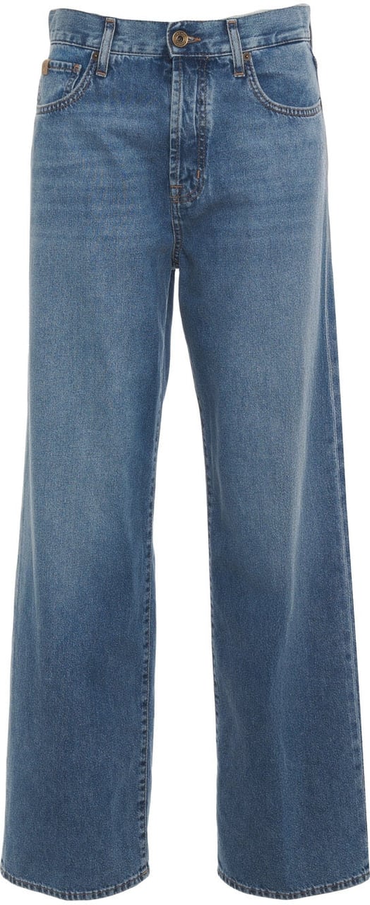 Jacob Cohen Wide leg jeans 'Grace' Blauw