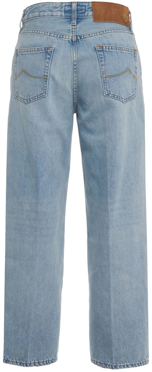 Jacob Cohen Cropped jeans 'Peggy' Blauw
