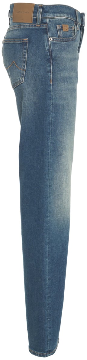 Jacob Cohen Jeans straight leg 'Claire' Blauw