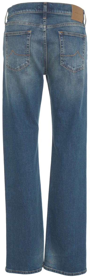 Jacob Cohen Jeans straight leg 'Claire' Blauw