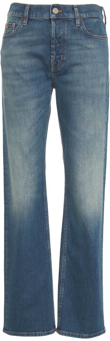 Jacob Cohen Jeans straight leg 'Claire' Blauw