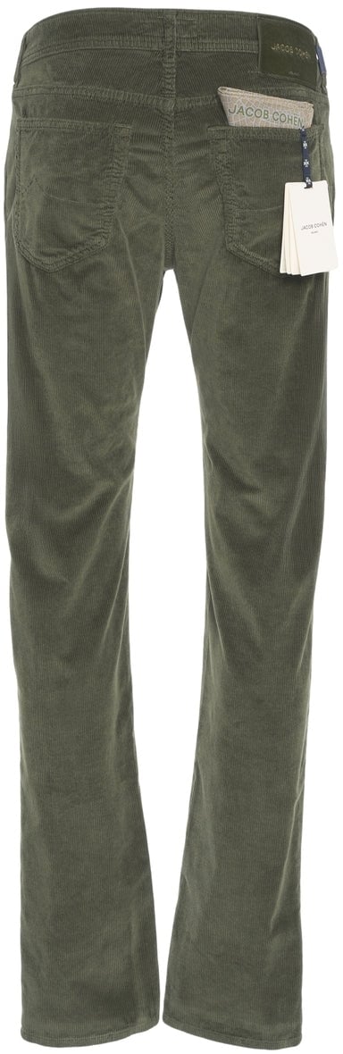 Jacob Cohen Corduroy pants 'Bard' Groen