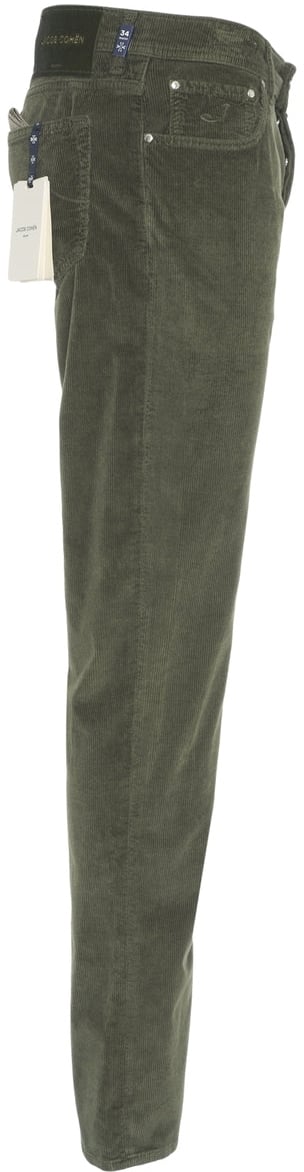 Jacob Cohen Corduroy pants 'Bard' Groen