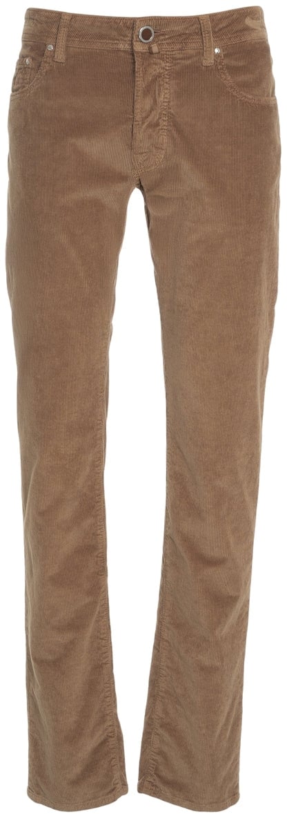 Jacob Cohen Corduroy pants 'Bard' Bruin