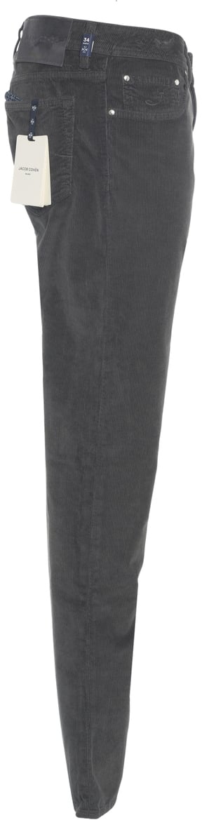 Jacob Cohen Pantaloni in velluto a coste 'Bard' Grijs