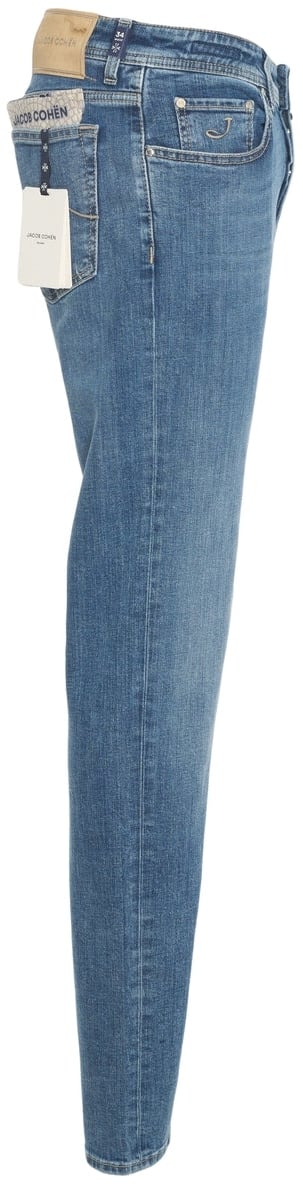 Jacob Cohen Slim fit jeans 'Bard' Blauw