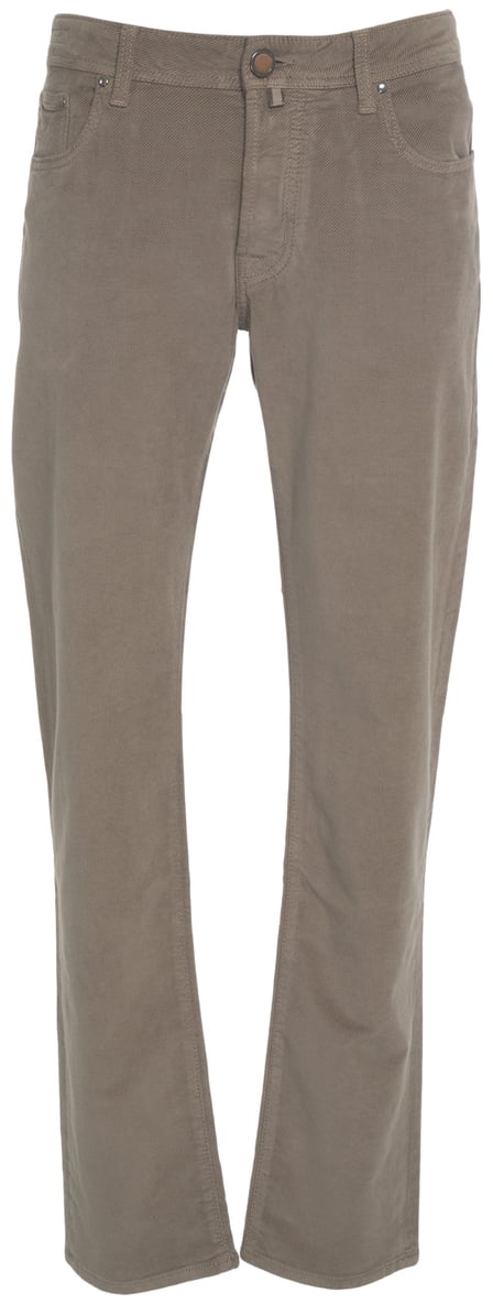 Jacob Cohen Pantaloni casual con cinque tasche Grijs