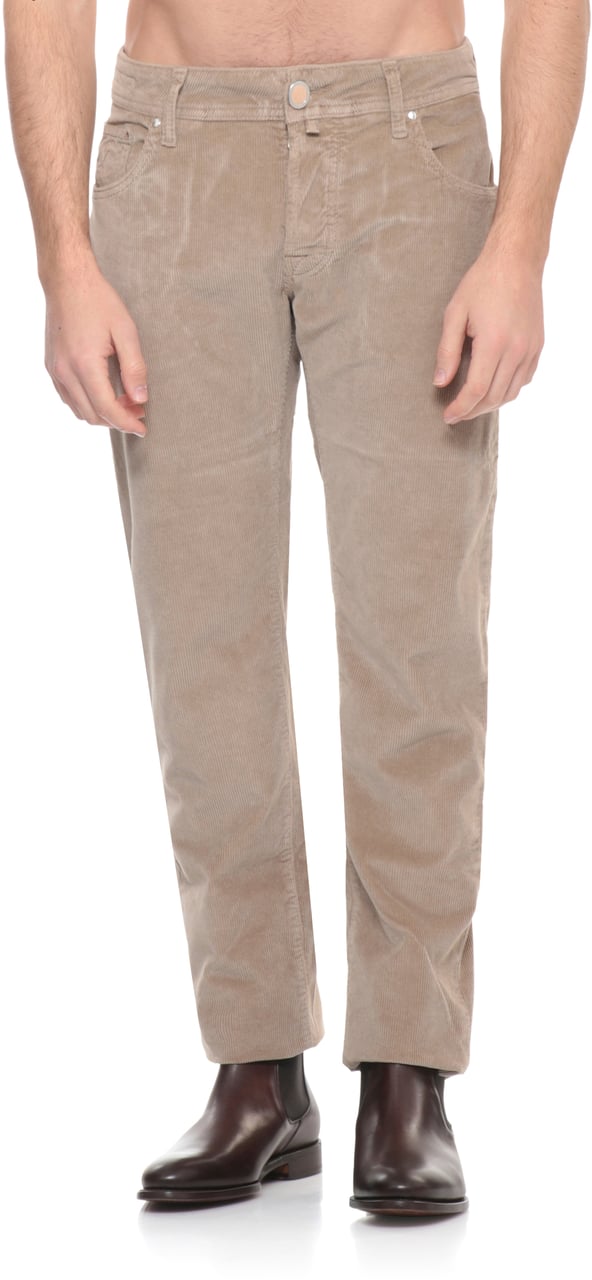 Jacob Cohen Trousers Beige Beige