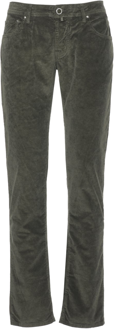 Jacob Cohen Trousers Green Groen