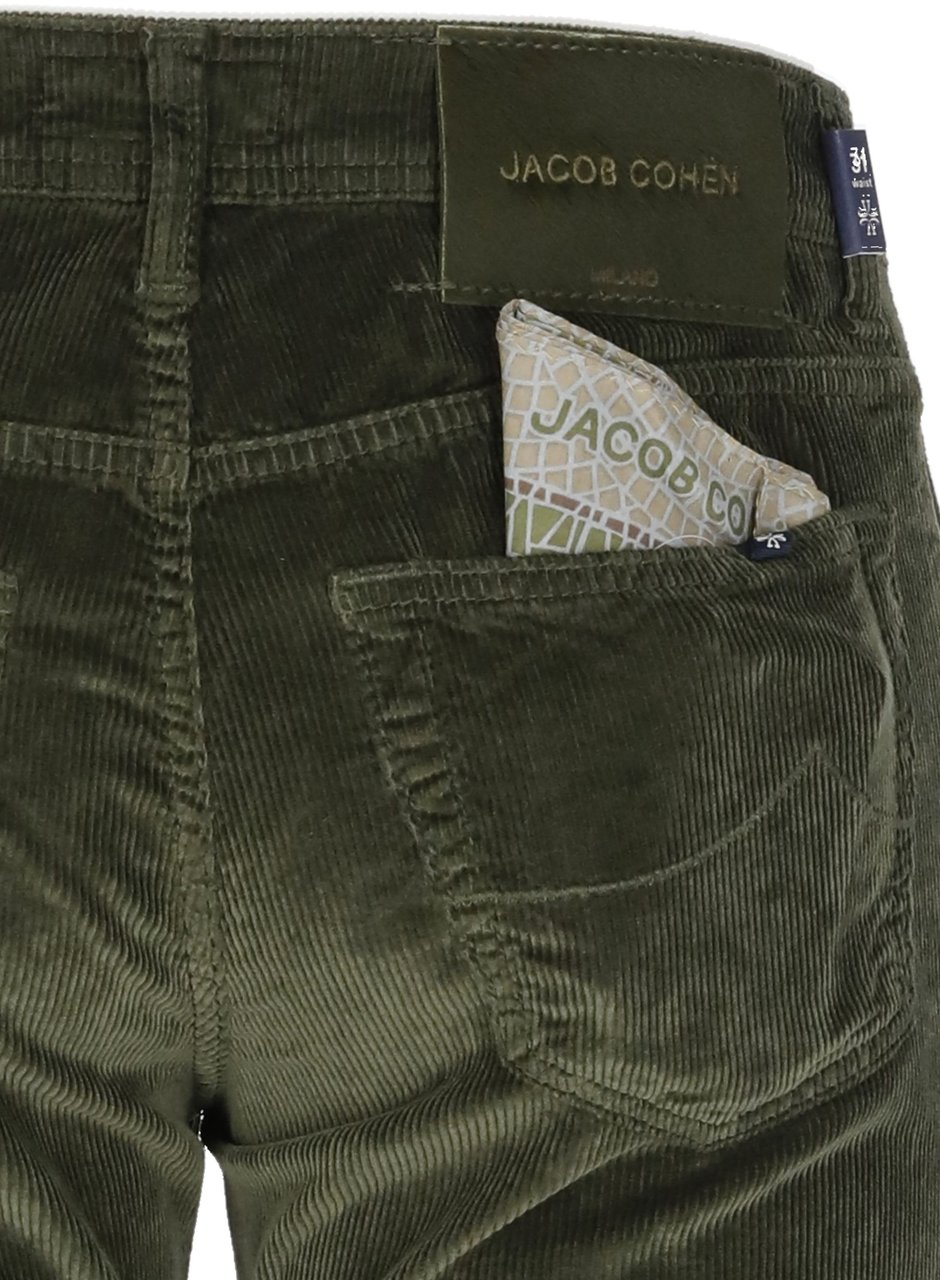Jacob Cohen Trousers Green Groen