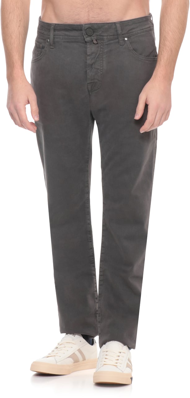 Jacob Cohen Trousers Grey Grijs