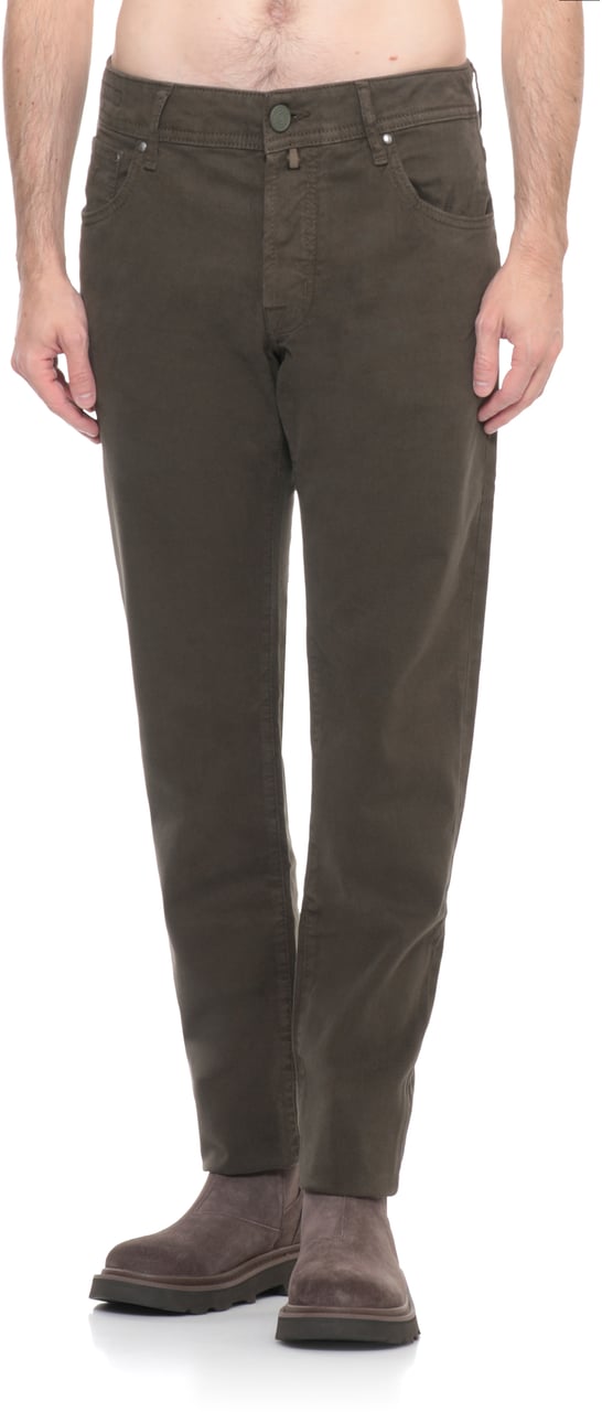 Jacob Cohen Trousers Green Groen