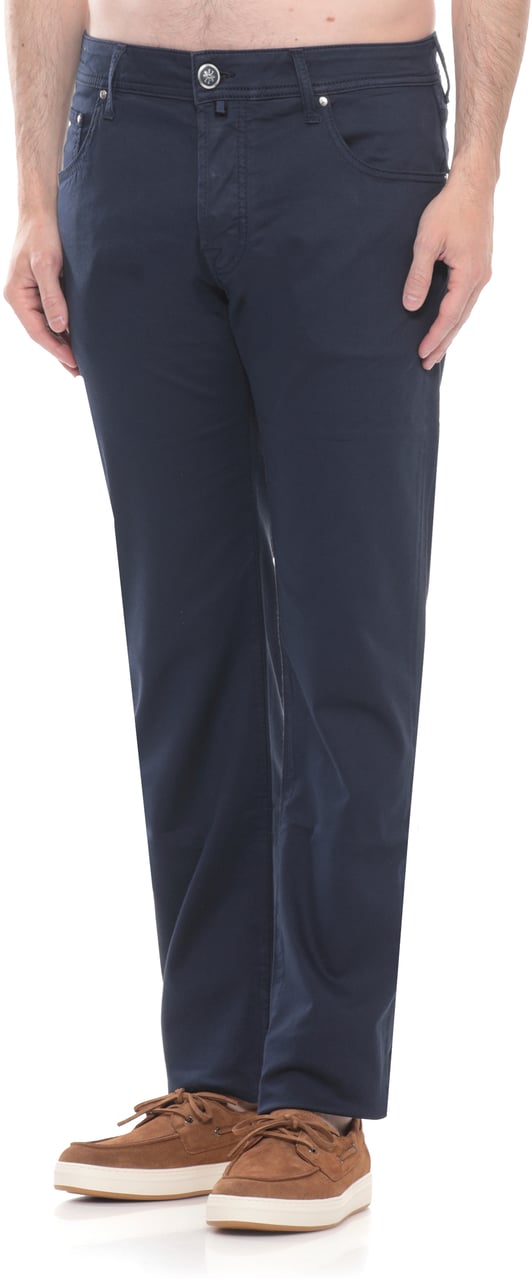 Jacob Cohen Trousers Blu Navy
