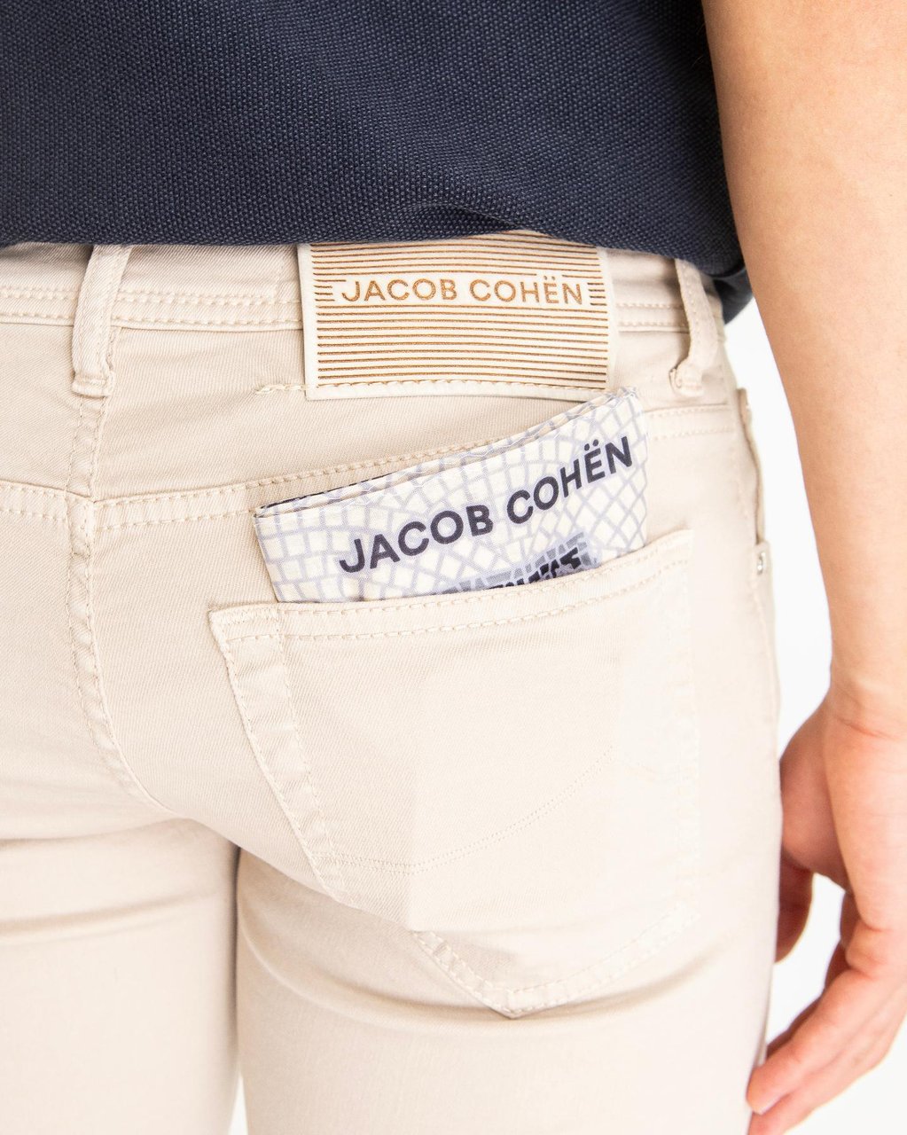 Jacob Cohen Heren Super Nick Slim Beige Beige