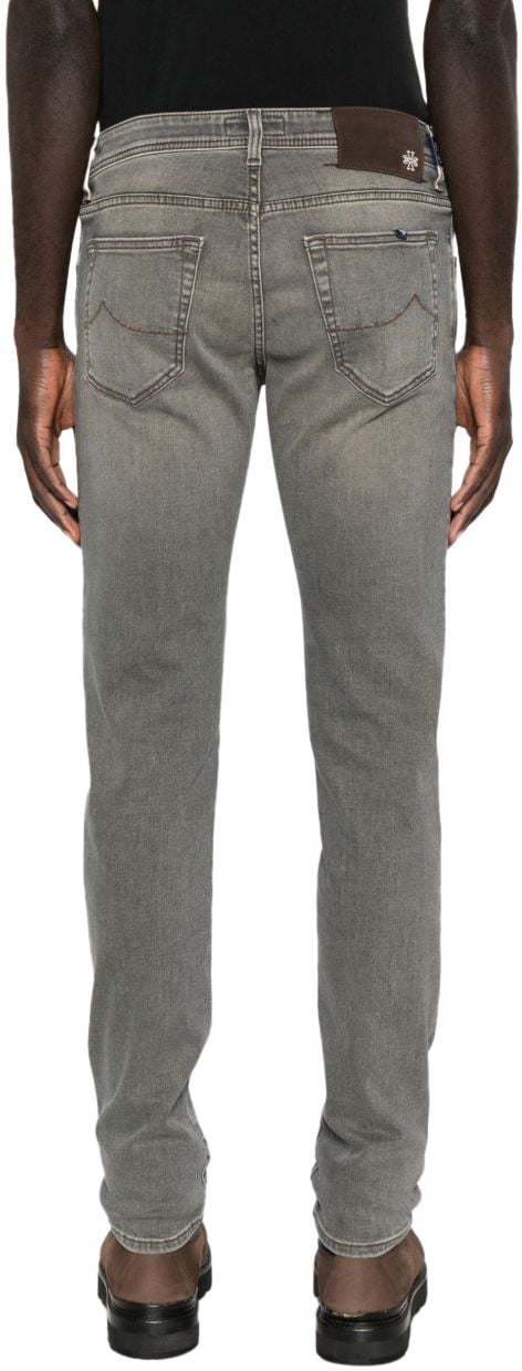 Jacob Cohen Trousers Grey Grijs