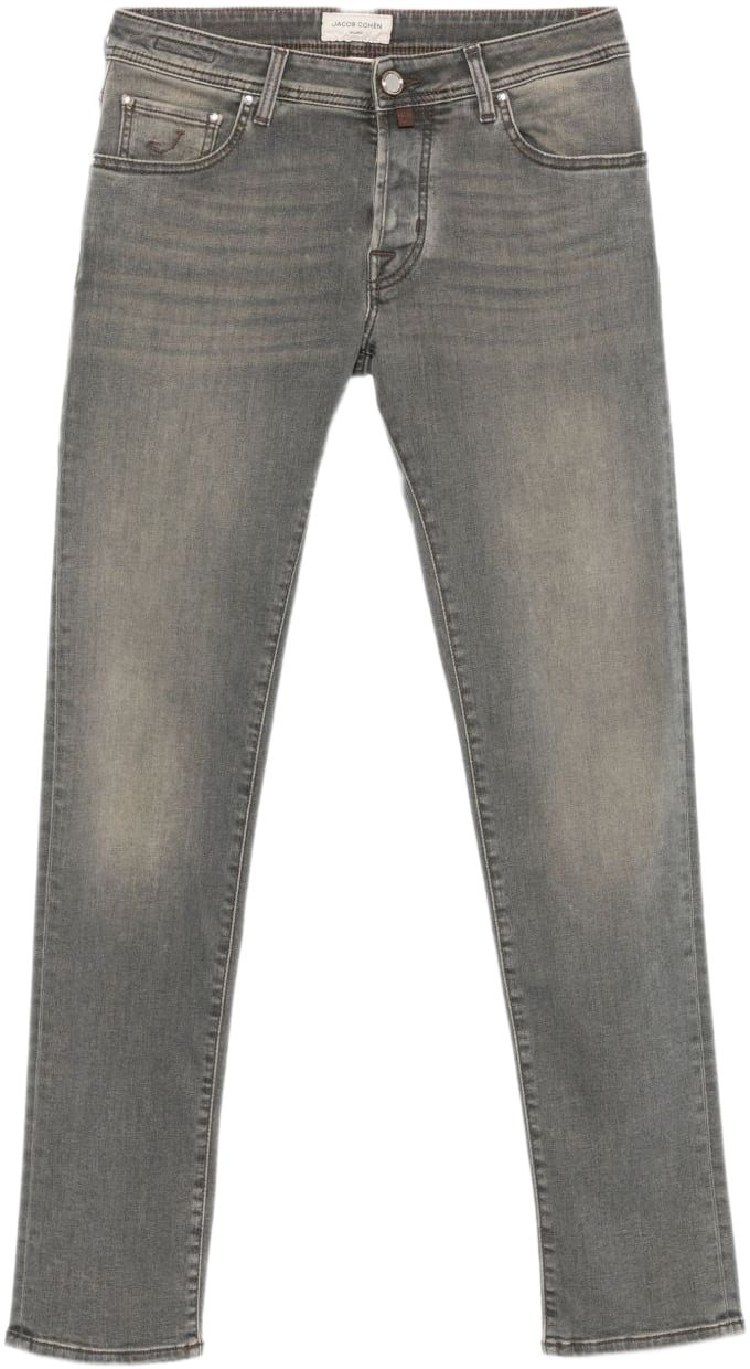 Jacob Cohen Trousers Grey Grijs