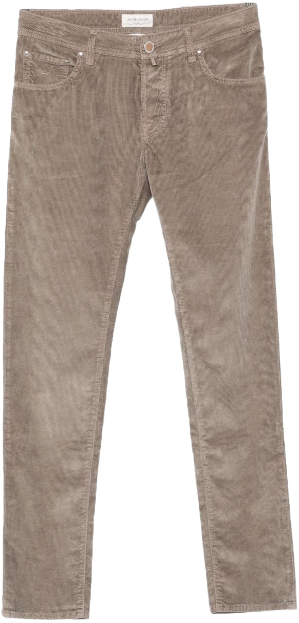 Jacob Cohen Trousers Elephant Grey Grijs
