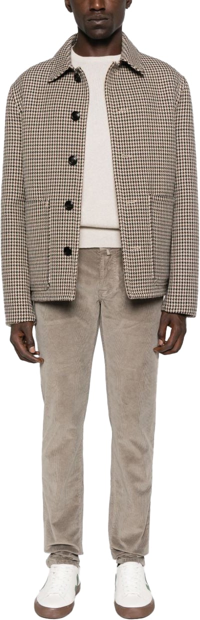 Jacob Cohen Trousers Elephant Grey Grijs