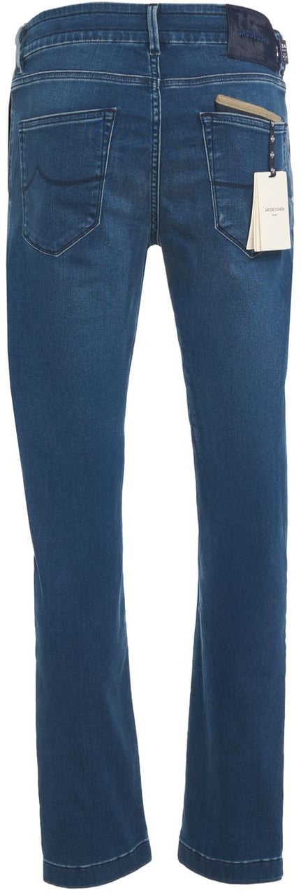 Jacob Cohen Carrot fit pants 'Pharrell Acrive' Blauw