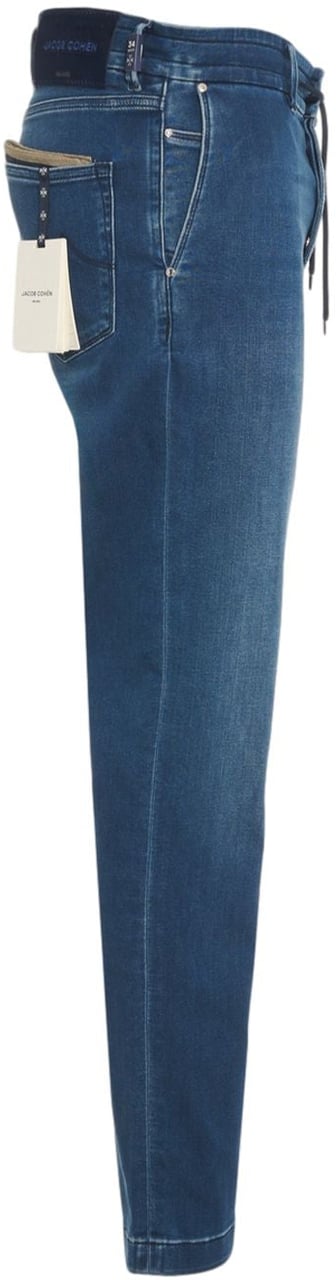 Jacob Cohen Carrot fit pants 'Pharrell Acrive' Blauw