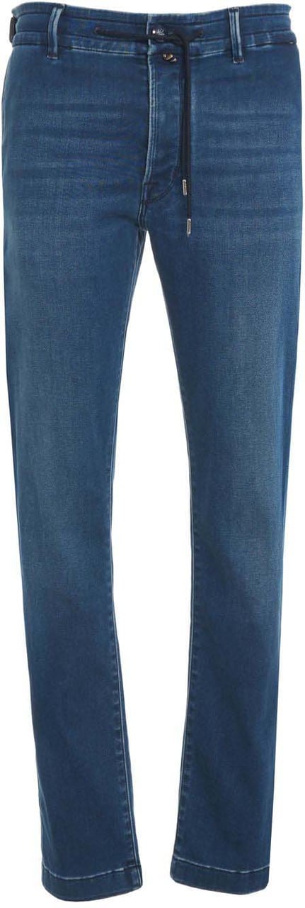 Jacob Cohen Carrot fit pants 'Pharrell Active' Blauw