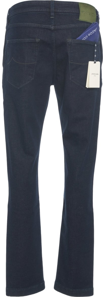 Jacob Cohen Jeans with drawstring Blauw