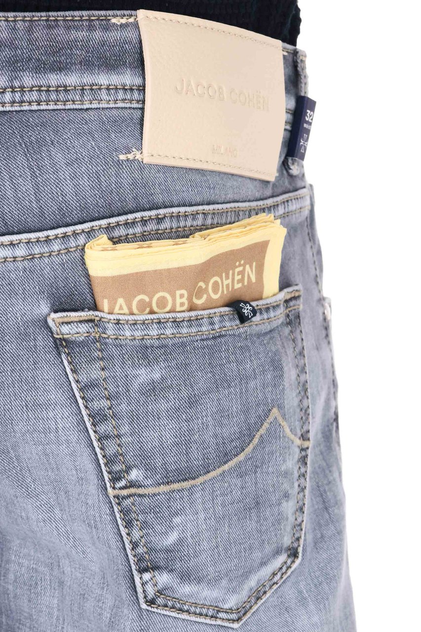 Jacob Cohen Scott Carrot Fit Grey Comfort Jeans Grijs