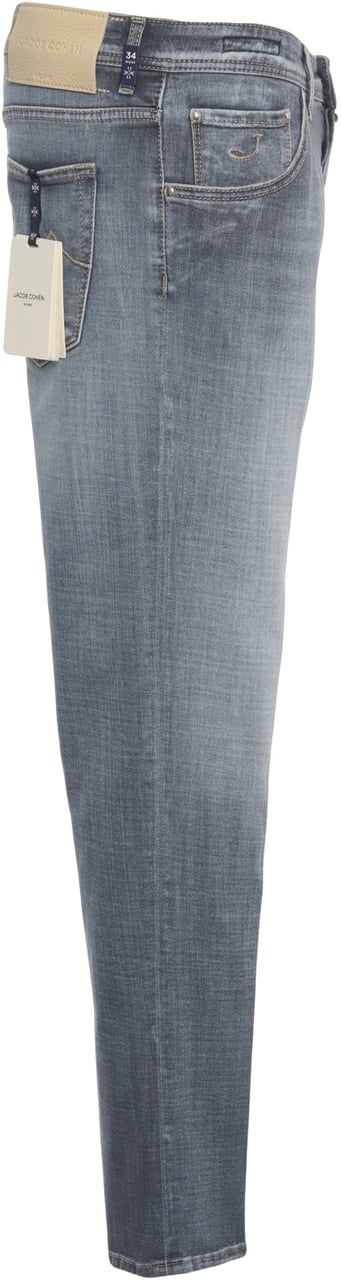 Jacob Cohen Slim fit jeans 'Scott' Grijs