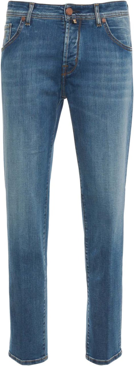 Jacob Cohen Slim fit jeans 'Scott' Blauw