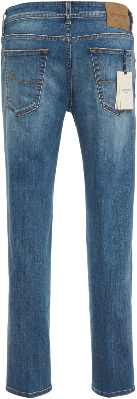 Jacob Cohen Slim fit jeans 'Scott' Blauw