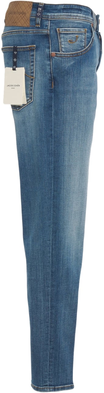 Jacob Cohen Slim fit jeans 'Scott' Blauw