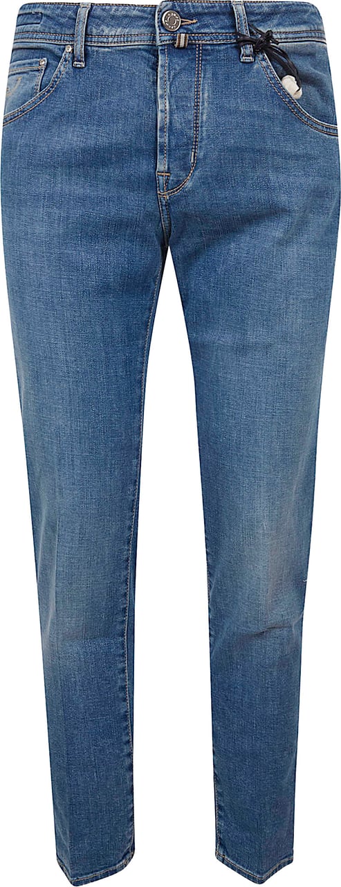 Jacob Cohen JACOB COHEN PANT5 PKT CROPPED SLIM FIT SCOTT DENIM STRETCH Lichtblauw