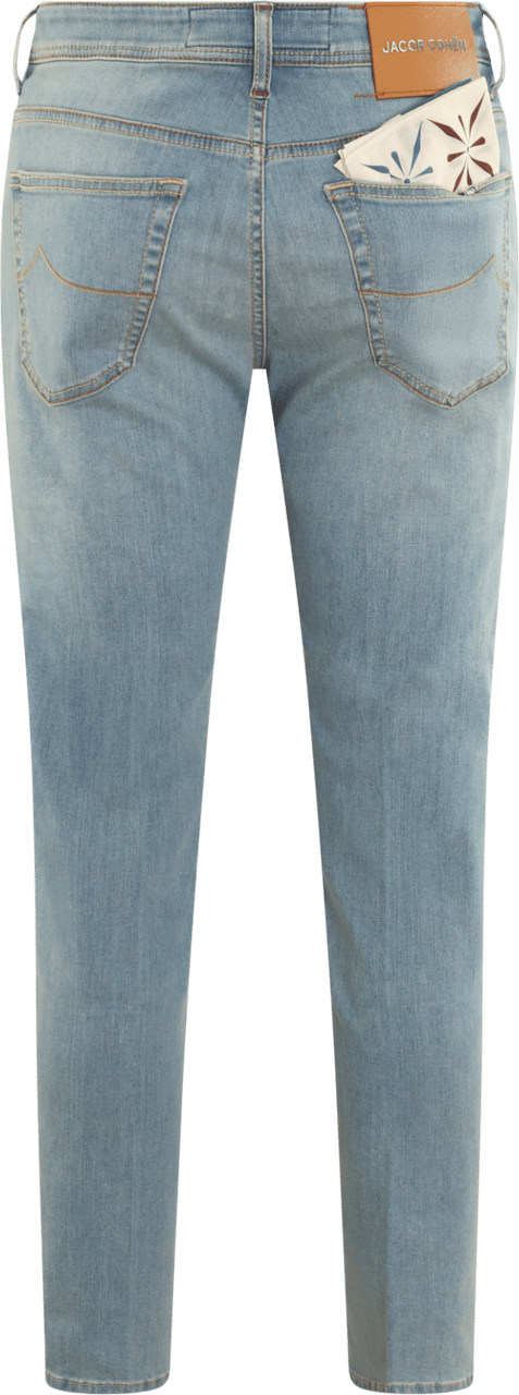Jacob Cohen Heren Slim Cropped/CarrotJeans Blauw Blauw