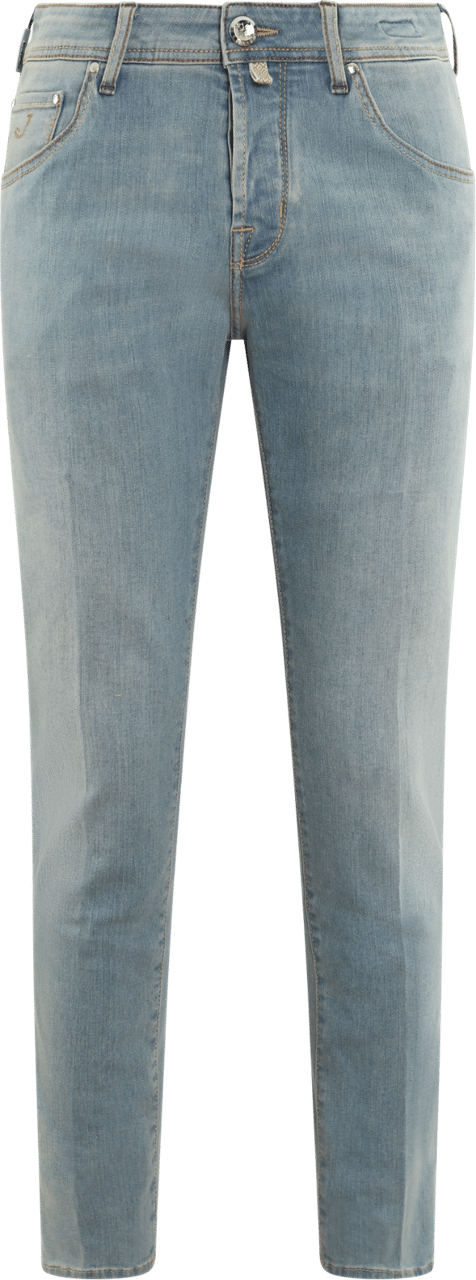 Jacob Cohen Heren Slim Cropped/CarrotJeans Blauw Blauw