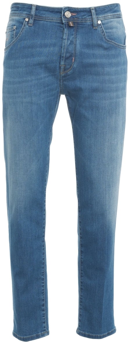 Jacob Cohen Slim fit jeans 'Scott' Blauw