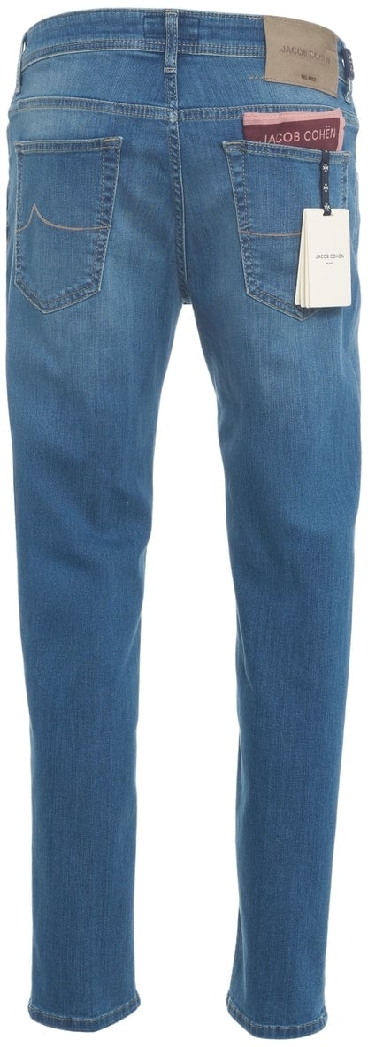 Jacob Cohen Slim fit jeans 'Scott' Blauw