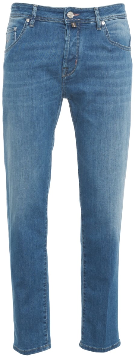 Jacob Cohen Jeans slim fit 'Scott' Blauw