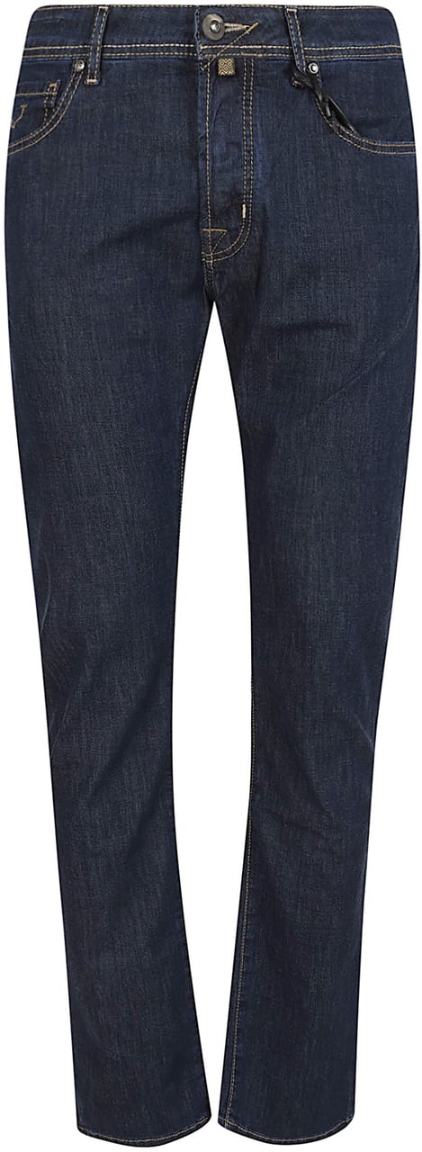 JACOB COHEN PANT 5 PKT SLIM FIT BARD DENIM BLUE STR. Lichtblauw