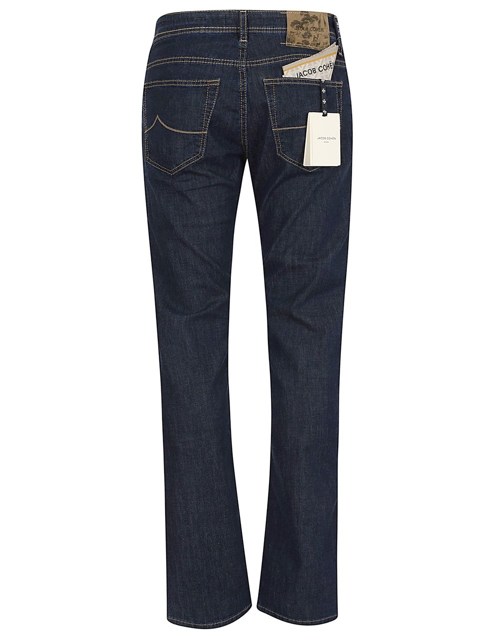Jacob Cohen Bard Model Slim Fit 5-Pocket Denim Jeans Blauw