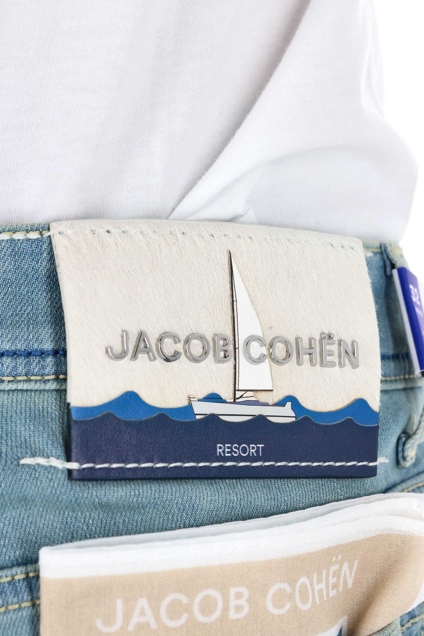 Jacob Cohen “Vela” Special Edition Jeans Line Resort Nick Fit Grijs